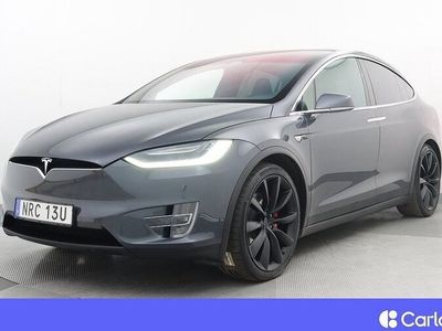 begagnad Tesla Model X Performance Ludicrous (Total självkörningsförmåga, Raven, dragkrok)