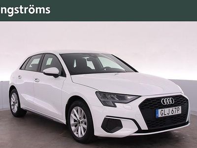 Vit (ibisvit) Begagnad 2022 Audi A3 Proline Halvkombi | 239 000 kr (Marknadspris)