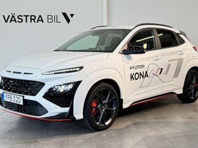 Vit (atlas white) Begagnad 2021 Hyundai Kona N Performance SUV | 369 900 kr