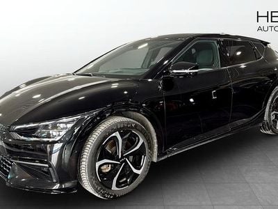 Svart metallic Begagnad 2022 Kia EV6 GT-Line SUV | 399 900 kr (Marknadspris)