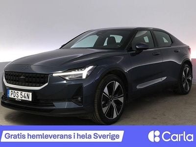 Mörkblå Begagnad 2023 Polestar 2 Pilot-lite Halvkombi | 350 900 kr (Marknadspris)
