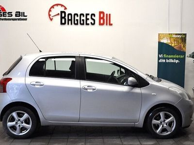 begagnad Toyota Yaris 5-dörrar 1.3 VVT-i Manuell 87hk 1ägare / ny besiktad