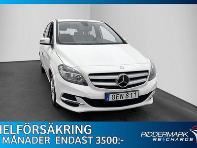 Begagnad Mercedes B250e Style 64 kW (88 HK) 2017 Vit Minibuss