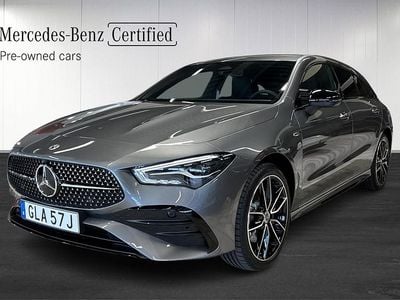 Grå Begagnad 2026 Mercedes CLA250e Shooting Brake Kombi | 479 900 kr