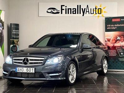 Grå Begagnad 2013 Mercedes C180 AMG Sedan | 159 900 kr (Lite dyr)