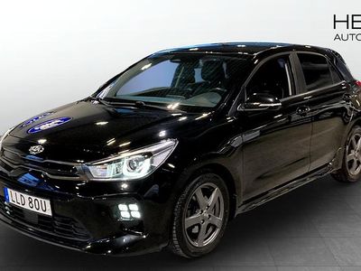 Svart Begagnad 2020 Kia Rio GT-Line Halvkombi | 184 900 kr (Marknadspris)