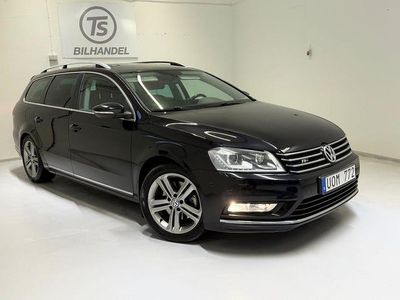 Svart Begagnad 2013 VW Passat R-line Kombi | 99 900 kr (Marknadspris)