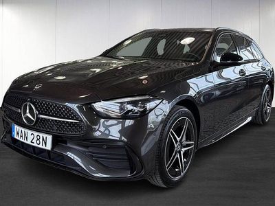 Grå Begagnad 2024 Mercedes C300 AMG line | 499 900 kr