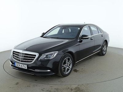Svart Begagnad 2018 Mercedes S350 Sedan | 417 000 kr