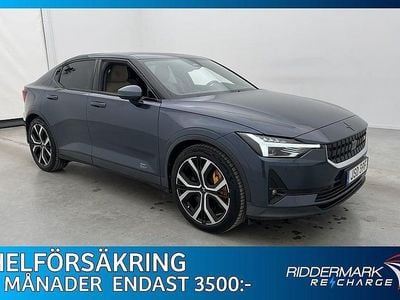 Blå Begagnad 2020 Polestar 2 Long Range Dual motor Halvkombi | 358 800 kr (Dyr)