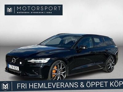 Begagnad Volvo V60 R-Design 405 HK (297 kW) 2020 Svart Kombi