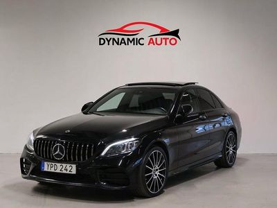 Svart Begagnad 2018 Mercedes C220 AMG Sedan | 299 990 kr (Dyr)