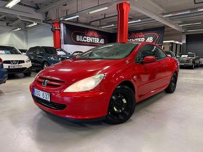 Begagnad Peugeot 307 CC 136 HK (100 kW) 2004 Röd Cab