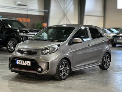 Begagnad Kia Picanto 67 HK (49 kW) 2015 Titanium silver metallic Halvkombi