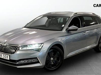 Grå Begagnad 2020 Skoda Superb LAURIN & KLEMENT Kombi | 249 900 kr (Marknadspris)