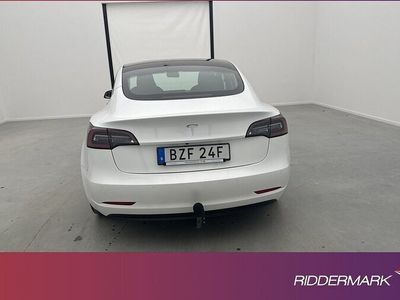 begagnad Tesla Model 3 Standard Range Plus Svensksåld Drag AP 2021, Halvkombi