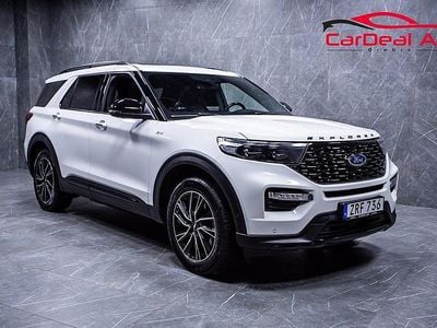 Begagnad Ford Explorer ST-Line 457 HK (336 kW) 2022 Vit SUV