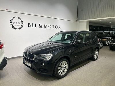 Begagnad BMW X3 190 HK (139 kW) 2017 Svart SUV