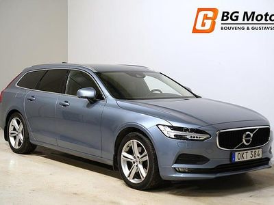 Begagnad Volvo V90 Momentum 190 HK (139 kW) 2016 Ljusblå Kombi