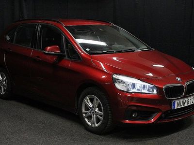 Begagnad BMW 220 190 HK (139 kW) 2015 Röd Minibuss
