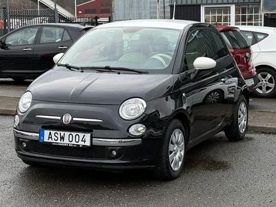 Svart Begagnad 2016 Fiat 500 Lounge Halvkombi | 74 990 kr (Bra pris)