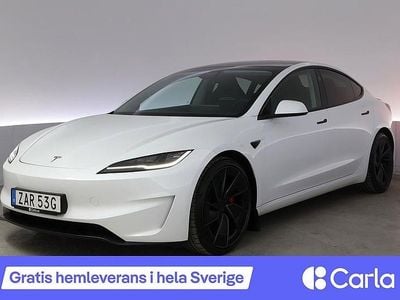 Begagnad Tesla Model 3 Performance 461 kW (627 HK) 2024 Vit Sedan