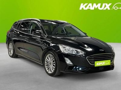 Svart Begagnad 2019 Ford Focus Titanium Kombi | 134 800 kr (Marknadspris)