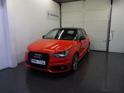 Begagnad Audi A1 Sportback S-Line 86 HK (63 kW) 2014 Röd Halvkombi
