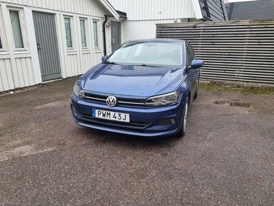 Begagnad VW Polo 95 HK (69 kW) 2020 Blå Halvkombi
