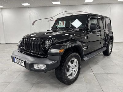 Svart Begagnad 2018 Jeep Wrangler Unlimited SUV | 389 900 kr