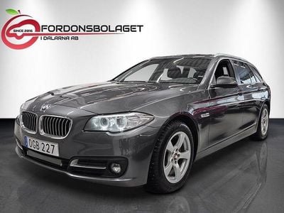 Grå Begagnad 2016 BMW 520 Kombi | 169 800 kr (Marknadspris)