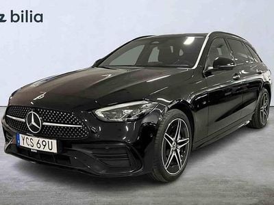 Begagnad Mercedes C300e 2023 Svart Kombi