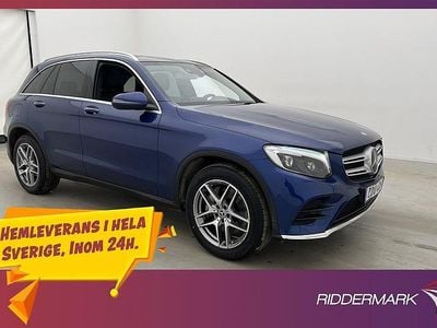 Blå Begagnad 2017 Mercedes GLC300 AMG SUV | 319 800 kr