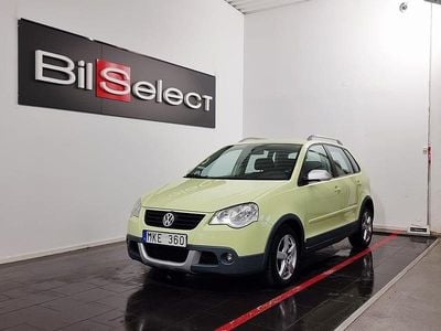 Ljusgrön Begagnad 2006 VW Polo Cross Halvkombi | 52 900 kr