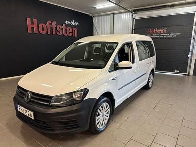 Begagnad VW Caddy Maxi Life Life 111 HK (81 kW) 2017 Vit Minibuss