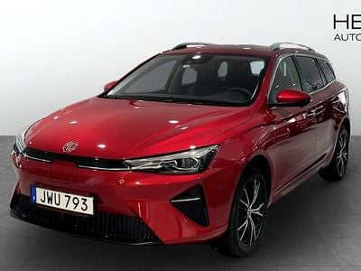 Röd (red) Begagnad 2022 MG MG5 EV Luxury Kombi | 229 900 kr (Lite dyr)