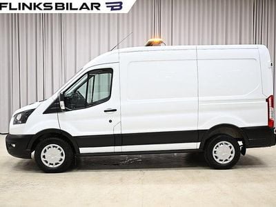 Vit Begagnad 2023 Ford Transit Pickup | 358 750 kr (Superpris)