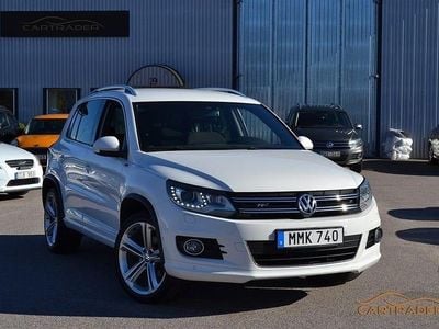 Vit Begagnad 2013 VW Tiguan R-line SUV | 129 900 kr (Marknadspris)