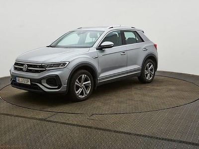 Silver Begagnad 2024 VW T-Roc R-line SUV | 359 000 kr (Marknadspris)
