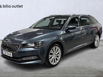 Grå Begagnad 2019 Skoda Superb Business Line Kombi | 184 900 kr (Bra pris)