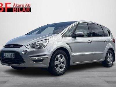Grå Begagnad 2011 Ford S-MAX Business Edition Minibuss | 74 500 kr (Marknadspris)