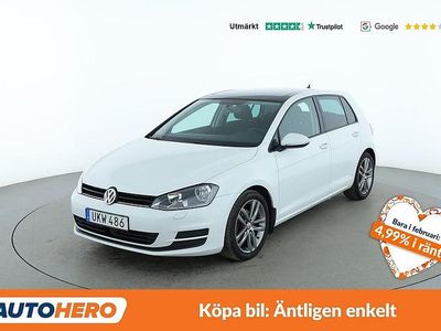 Begagnad VW Golf VII 112 HK (82 kW) 2016 Vit Halvkombi
