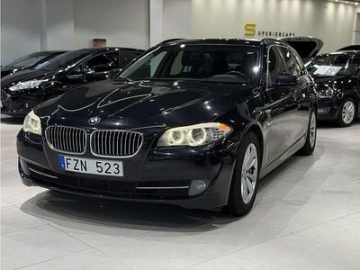 Svart Begagnad 2012 BMW 520 Kombi | 114 900 kr (Marknadspris)