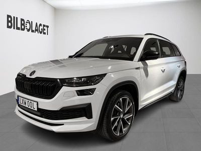 Begagnad Skoda Kodiaq SportLine 203 HK (149 kW) 2022 Vit SUV
