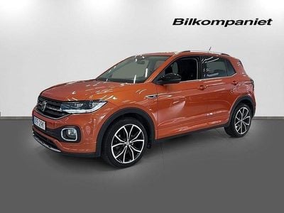 Orange Begagnad 2020 VW T-Cross R-line SUV | 214 900 kr (Bra pris)