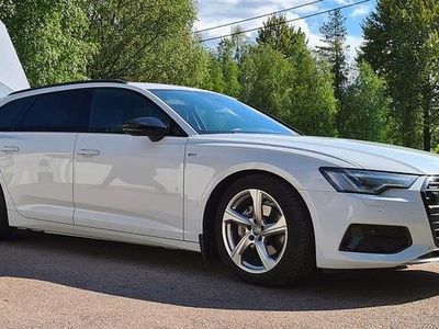Glacier white metallic Begagnad 2020 Audi A6 Sport Kombi | 299 000 kr (Dyr)