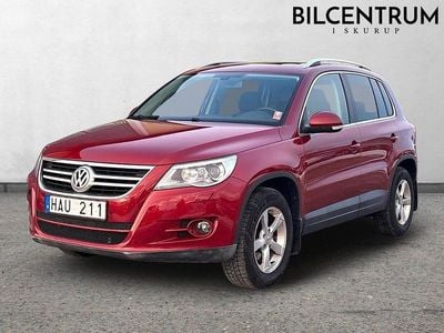 Begagnad VW Tiguan 200 HK (147 kW) 2008 Röd SUV