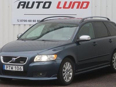 Begagnad Volvo V50 R-Design 136 HK (100 kW) 2009 Blåmetallic Kombi