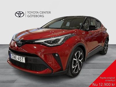 Röd Begagnad 2021 Toyota C-HR SUV | 244 900 kr (Marknadspris)