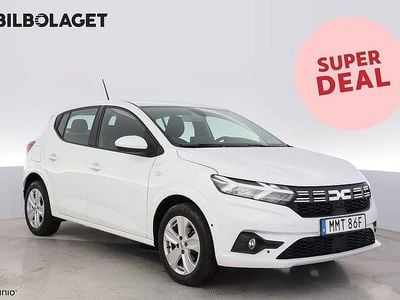Vit Begagnad 2023 Dacia Sandero Expression Halvkombi | 174 500 kr (Marknadspris)